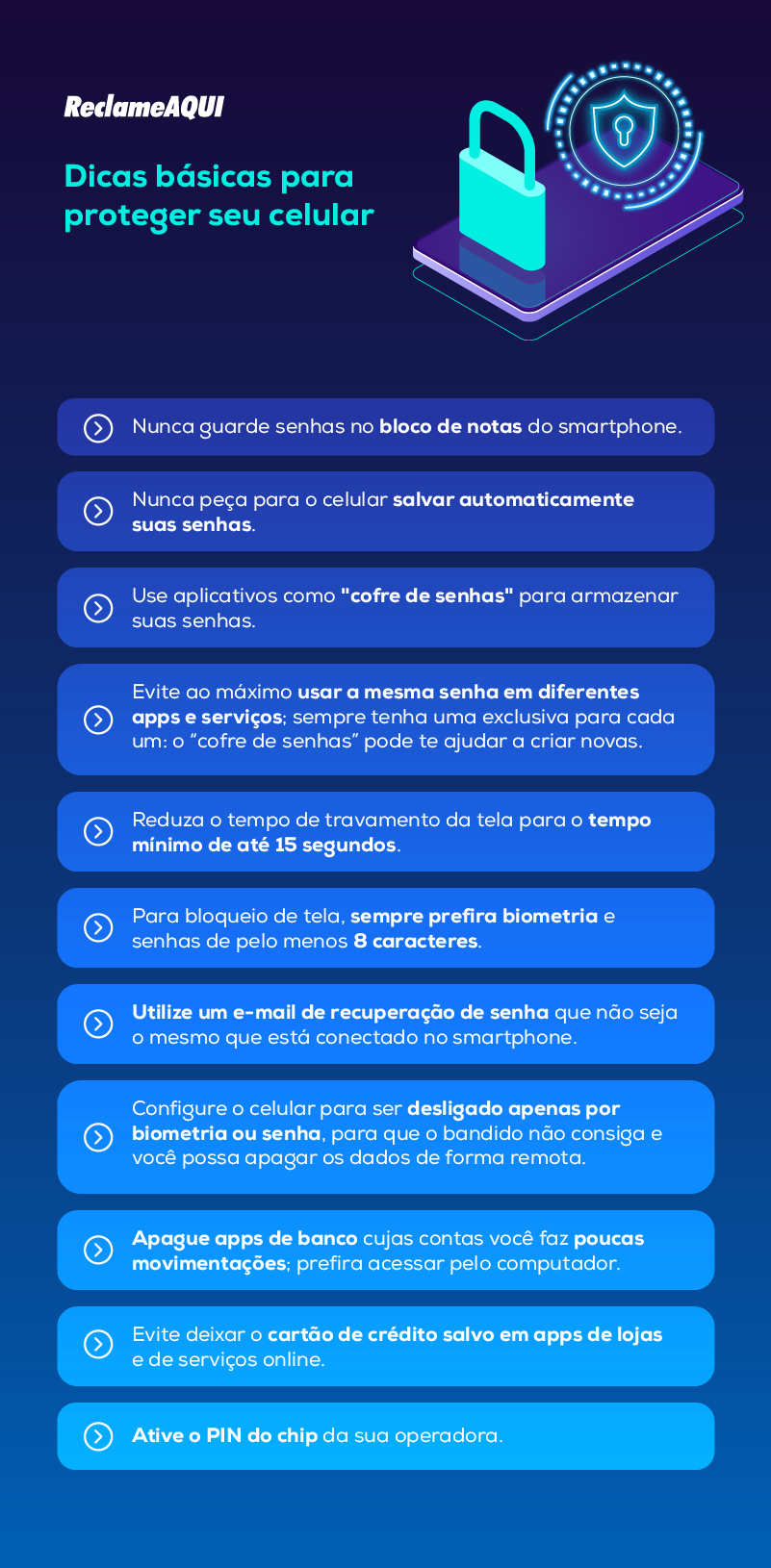 Invasão de conta: veja dicas de proteção para roubo de celular
