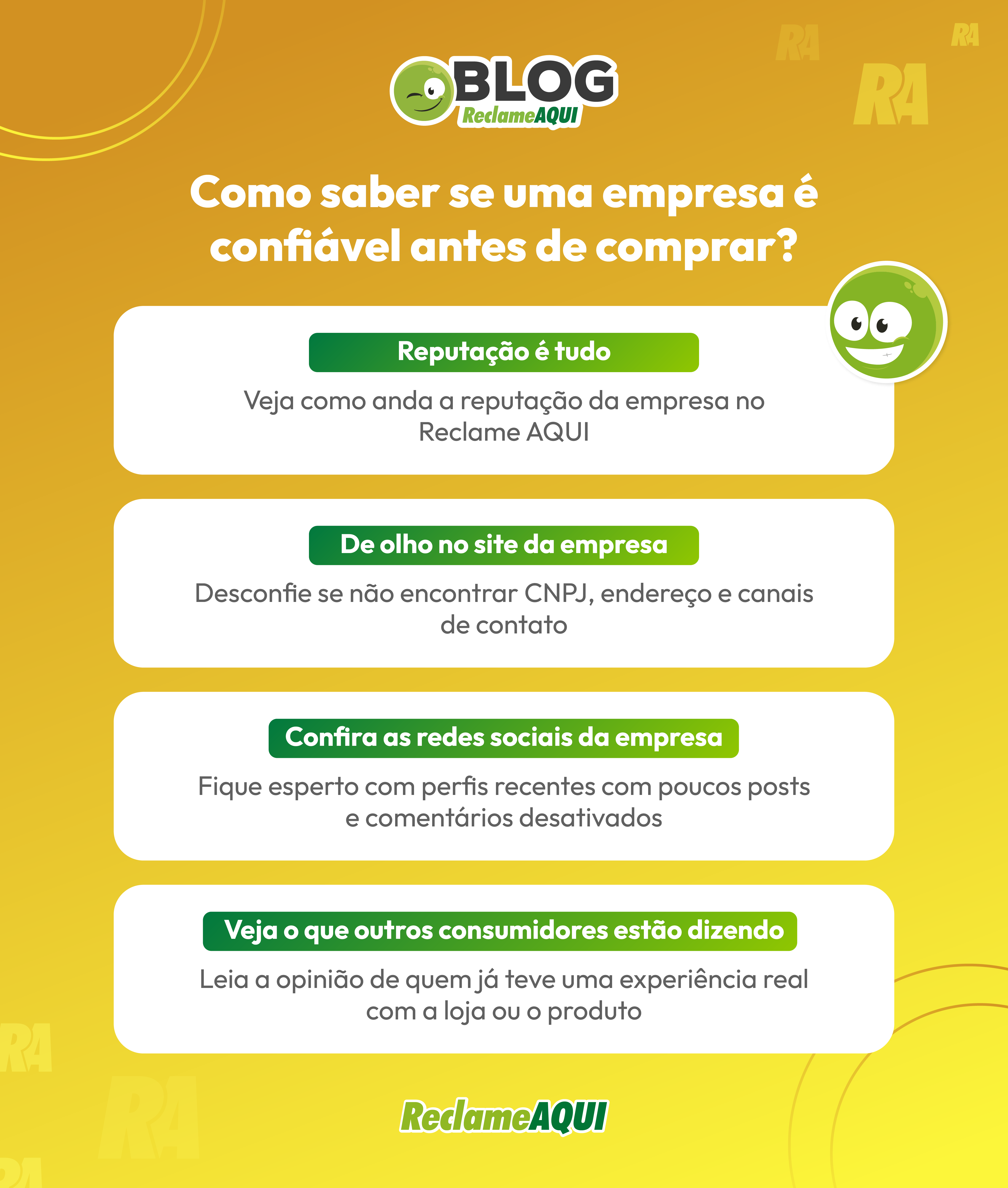 dicas - como saber se uma empresa é confiável