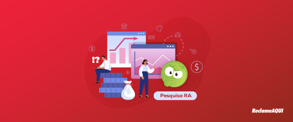 banner com elementos que remetem a vida financeira