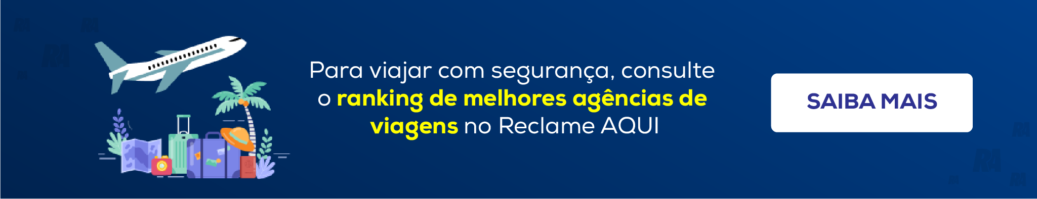 banner viagens no Reclame AQUI