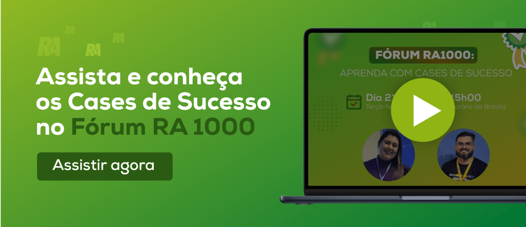 Fórum RA 1000: aprenda com os cases de sucesso!