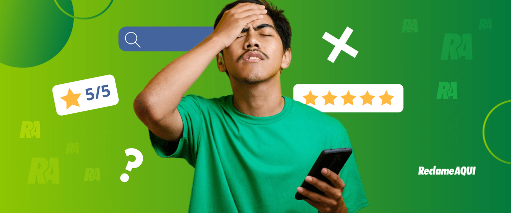 Reviews falsos são usados para enganar os consumidores. Saiba como identificá-los com a ajuda do Reclame AQUI