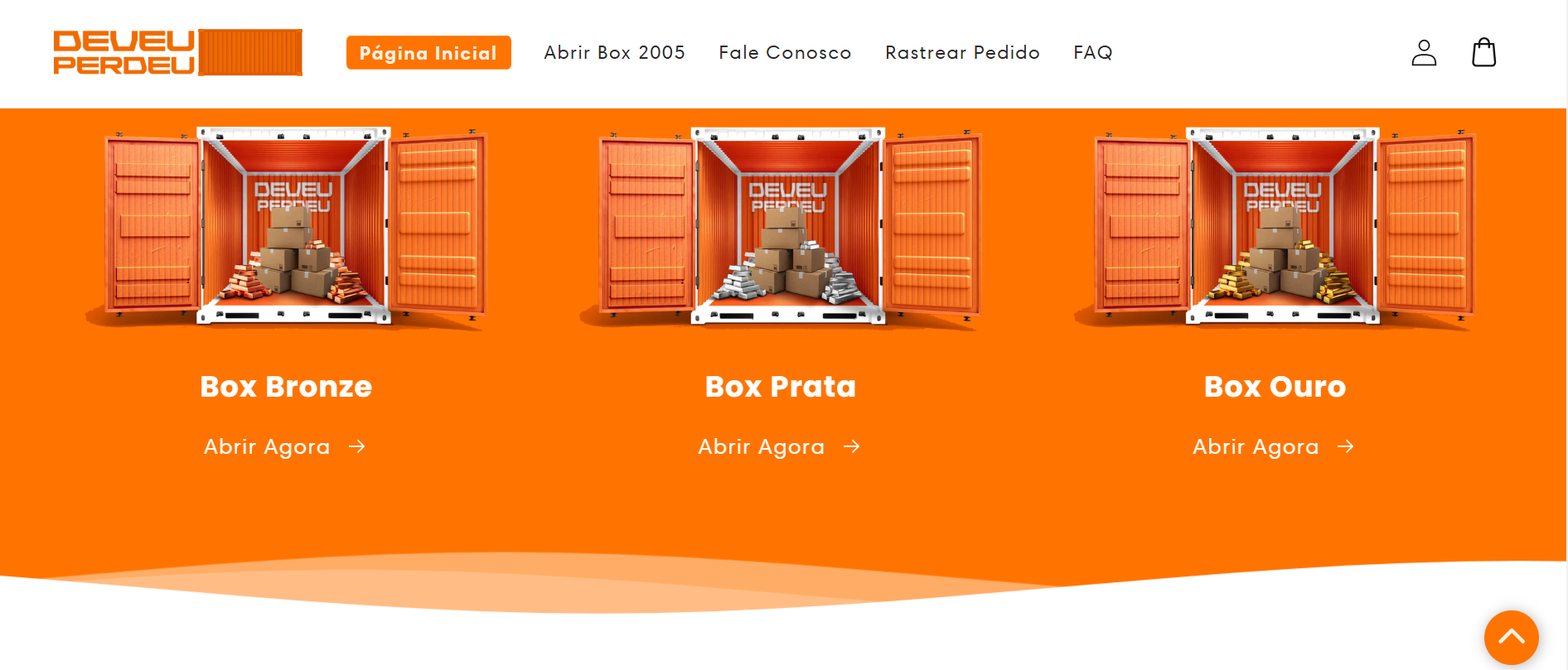 Deveu Perdeu - site