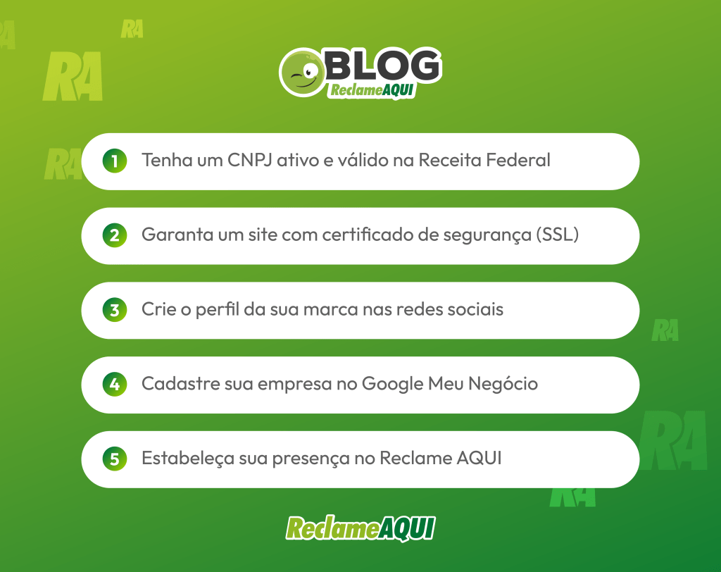 como construir reputação online