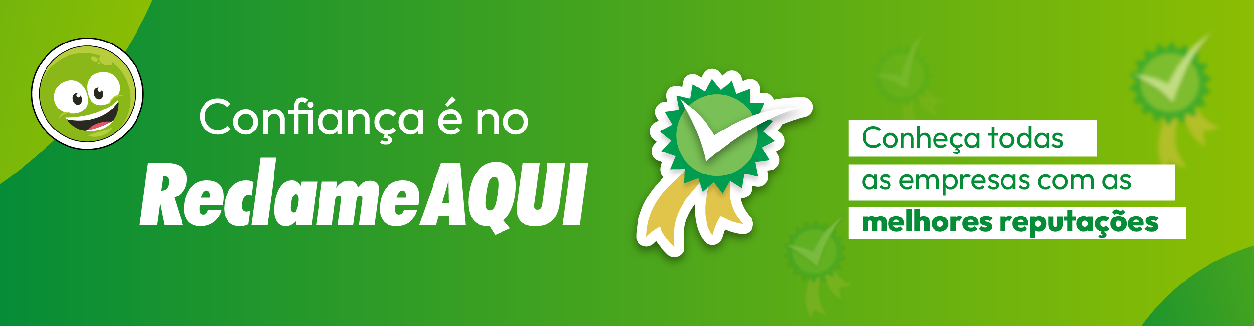 banner melhores empresas no Reclame AQUI