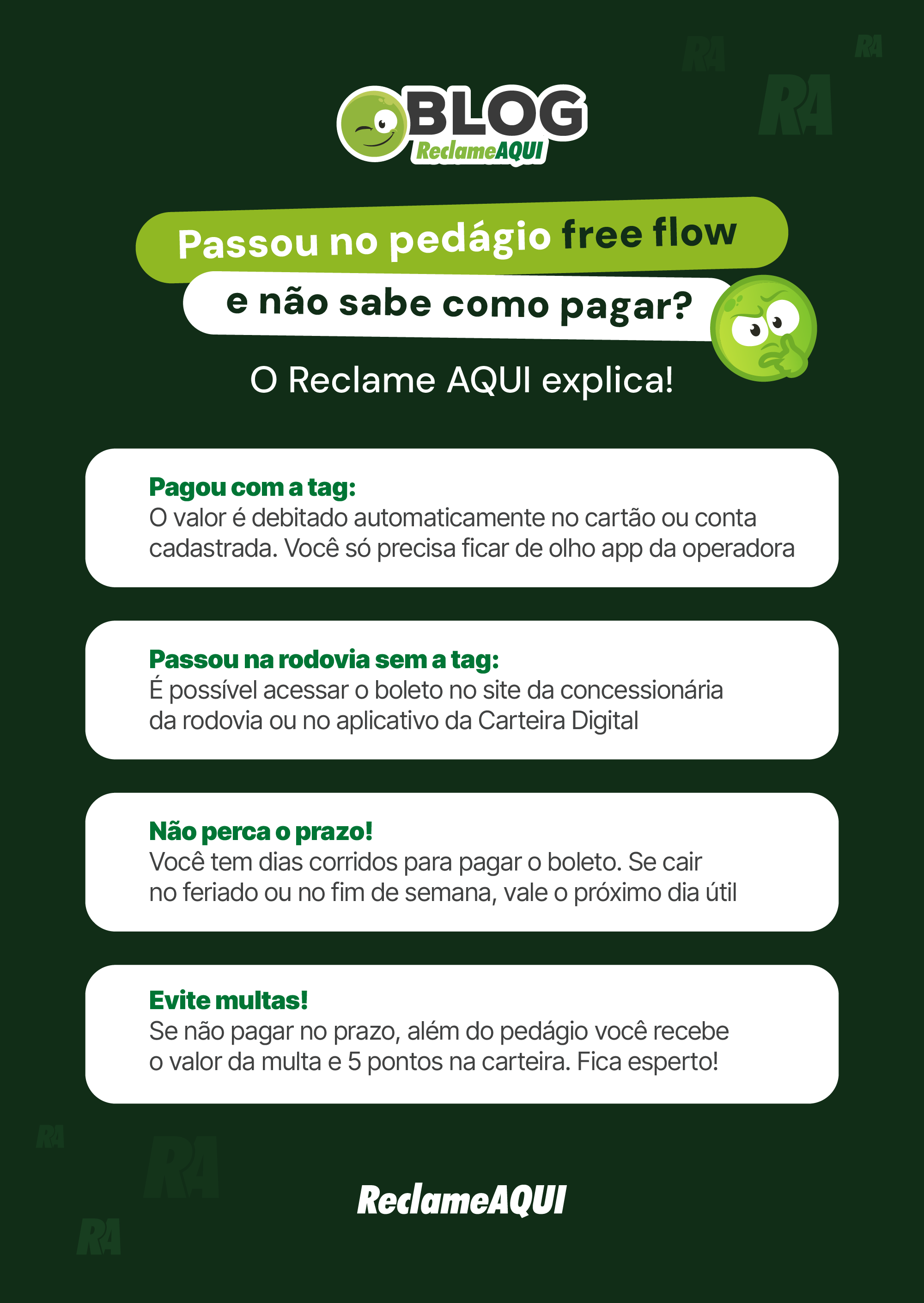 Como pagar o pedágio free flow